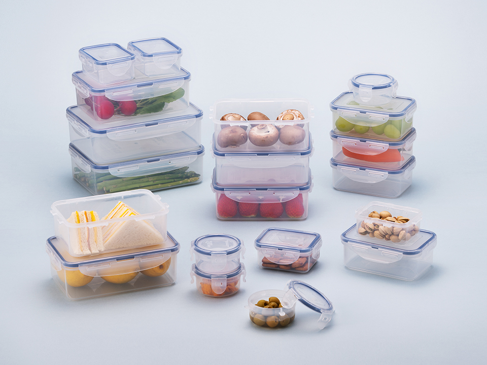 LocknLock Classics Rectangular Plastic Airtight Food Storage Container –  LocknLock India