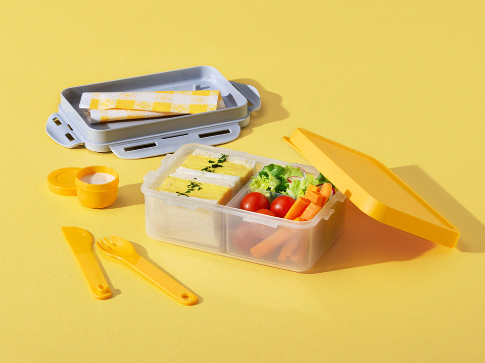 [Lock & Lock] 2-Story Salad To-Go Lunchbox