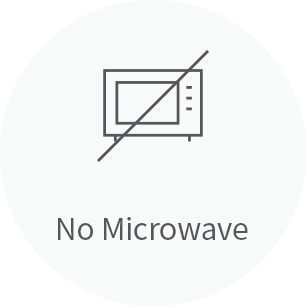 No microwave