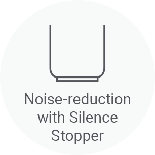 Noise-reduction  With silence stopper