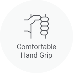 Comfortable hand grip