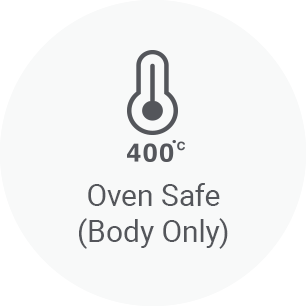 Oven safe (Body only)