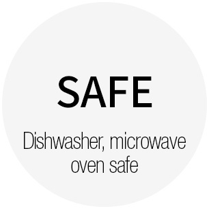 Dishwasher, microwave oven safe