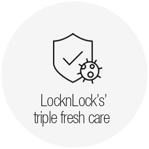LocknLock’s triple fresh care 