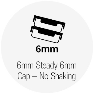 6mm Steady 6mm Cap – No Shaking