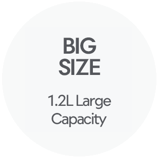 1.2L Large Capacity