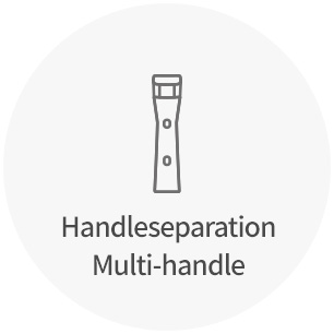 Handleseparation Multi-handle
